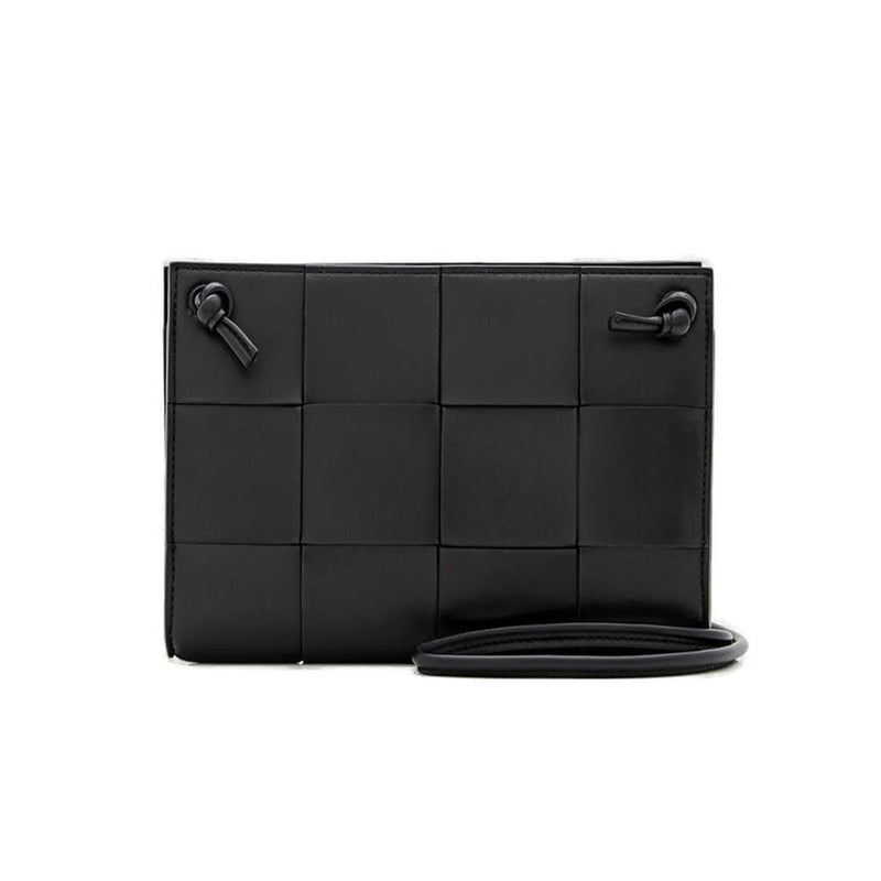 Bottega Veneta Mini Cassette Crossbody Bag Black