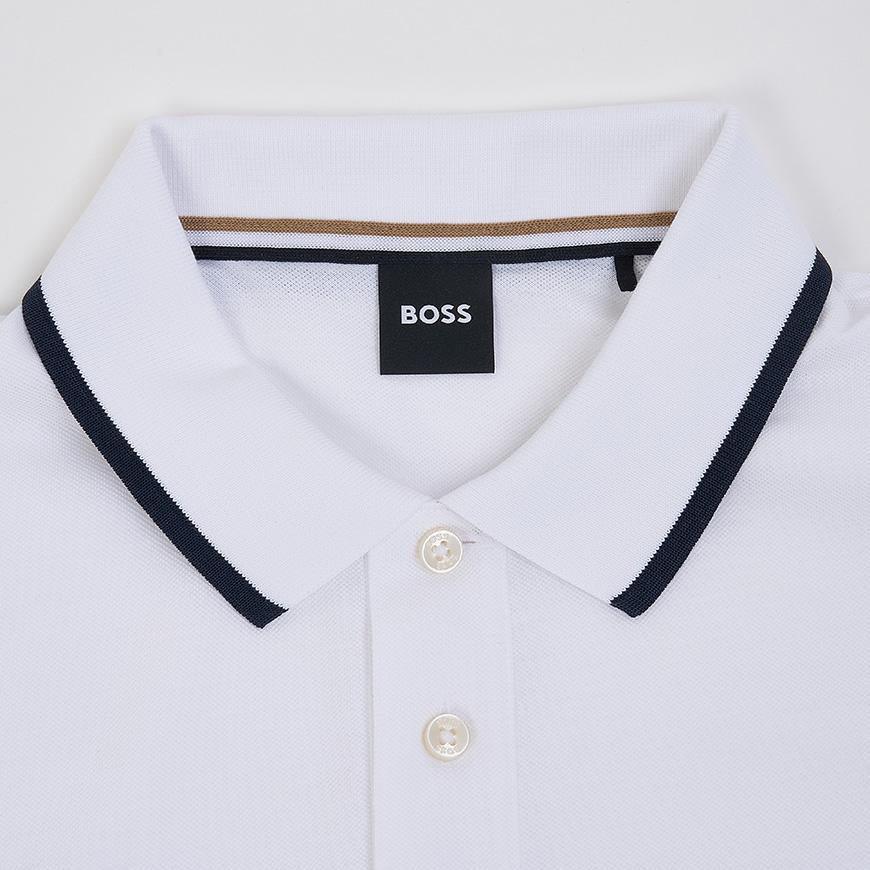 HUGO BOSS Men’s Cotton Piqué Polo T-Shirt