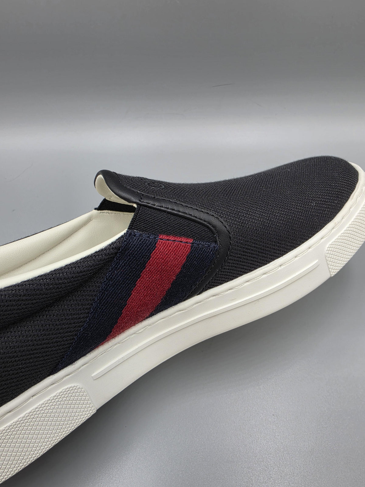 GUCCI Men’s Ace Canvas Slip-On Low Top Sneakers 834216