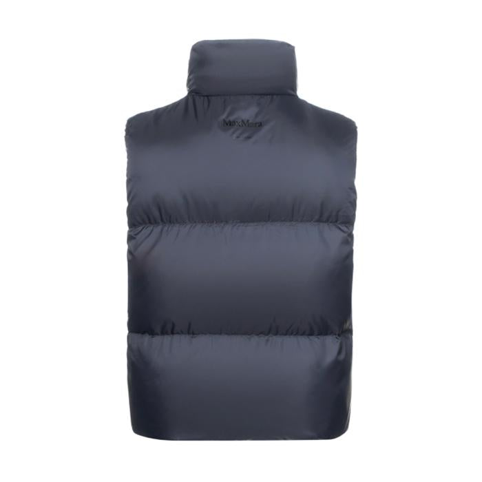 Max Mara Dark Navy Puffer Vest