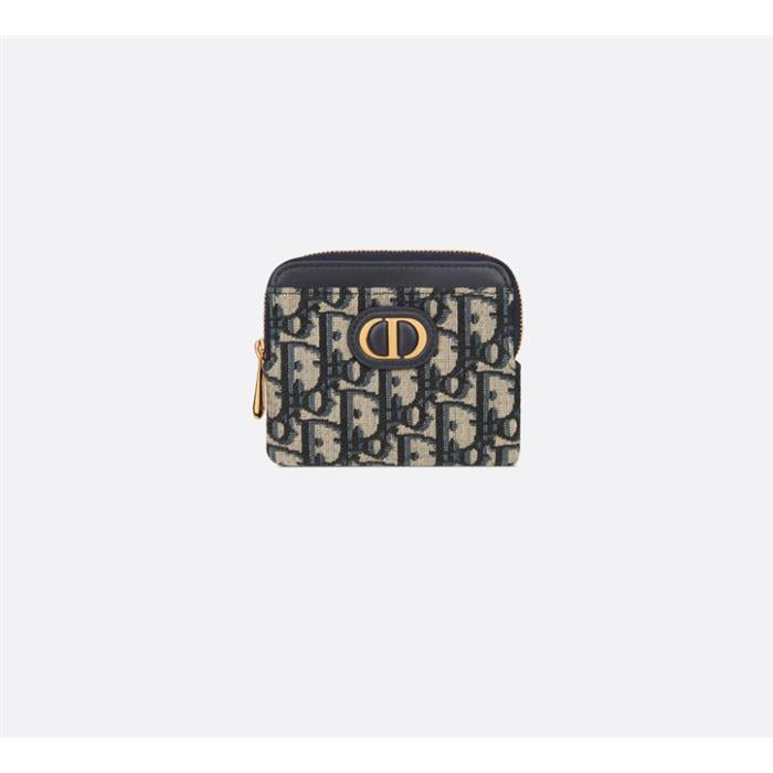 DIOR 30 Montaigne Lavender Leather Compact Wallet S2309UTZQ