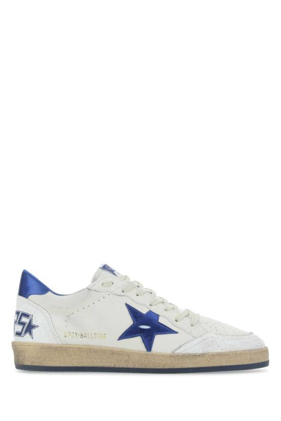 GOLDEN GOOSE Ball Star Blue Star Leather Sneakers Men GMF00117 F002198 10327 DOM