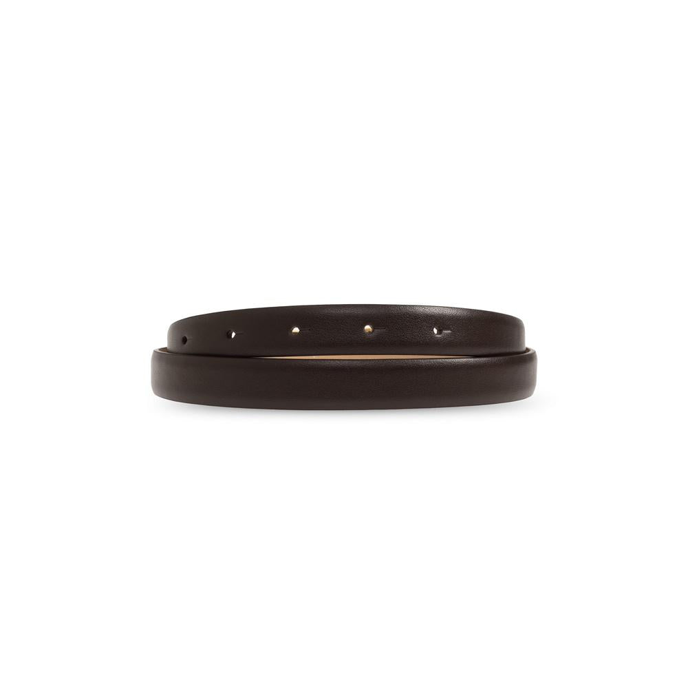 BALENCIAGA Bolero BB Leather Women’s Belt Brown