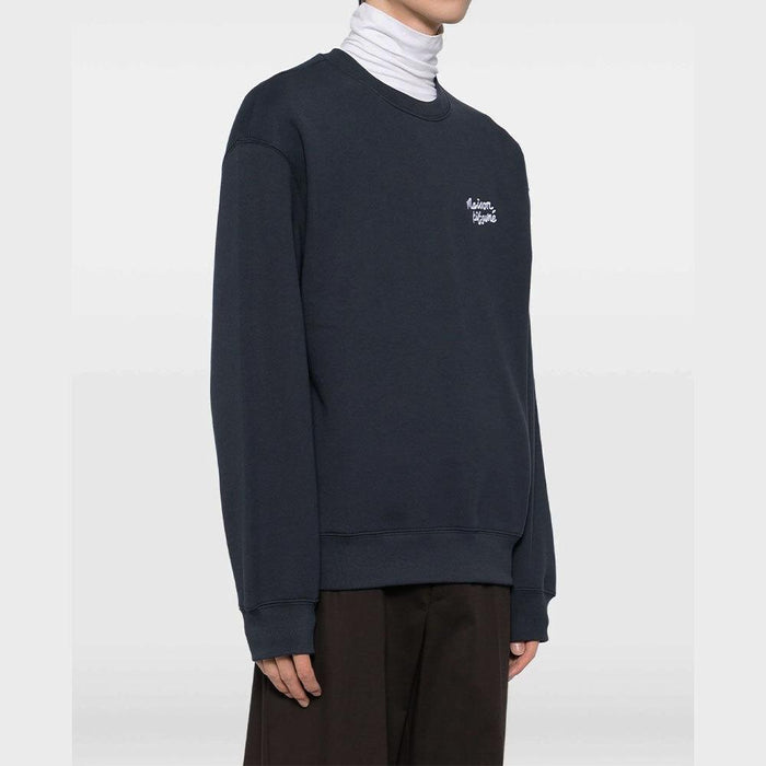 Maison Kitsune Handwriting Logo Men’s Sweatshirt MM00315 KM0341