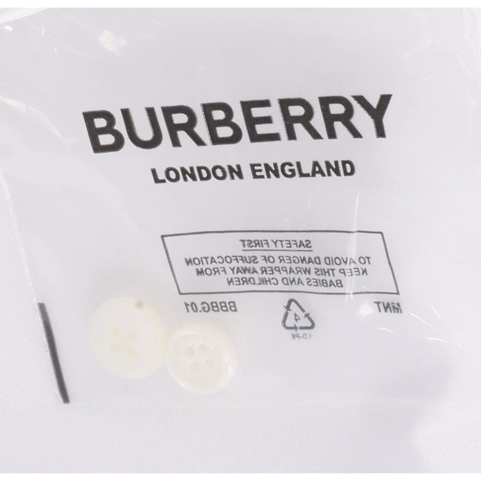 BURBERRY EKD Logo Embroidered Long Sleeve Shirt