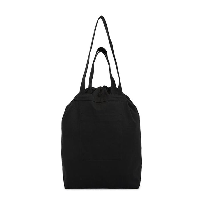 nanamica Chino Cotton Unisex Tote Bag SUOS400E BLACK
