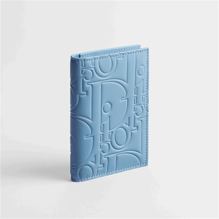 DIOR Bifold Leather Card Holder Wallet