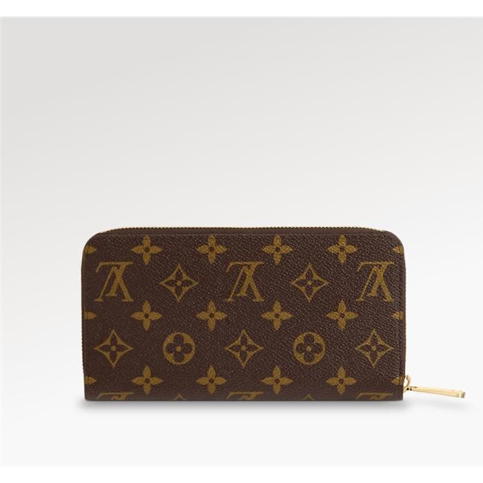 Louis Vuitton Monogram Zippy Long Wallet Coquelicot Red