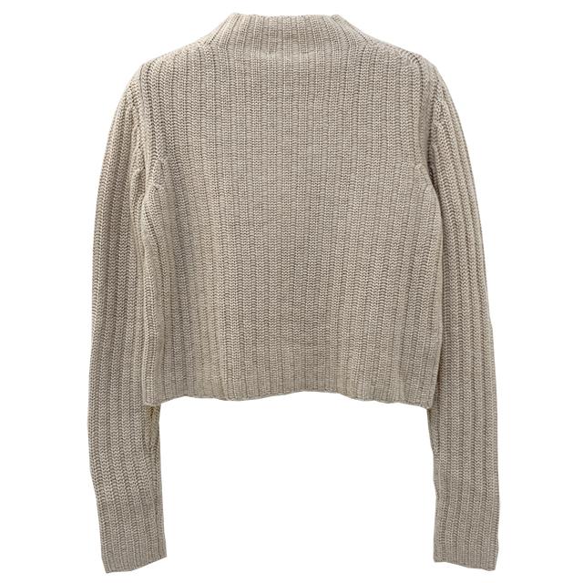 Max Mara ALOA Wool Cashmere Cropped Crewneck Sweater ALOA 002