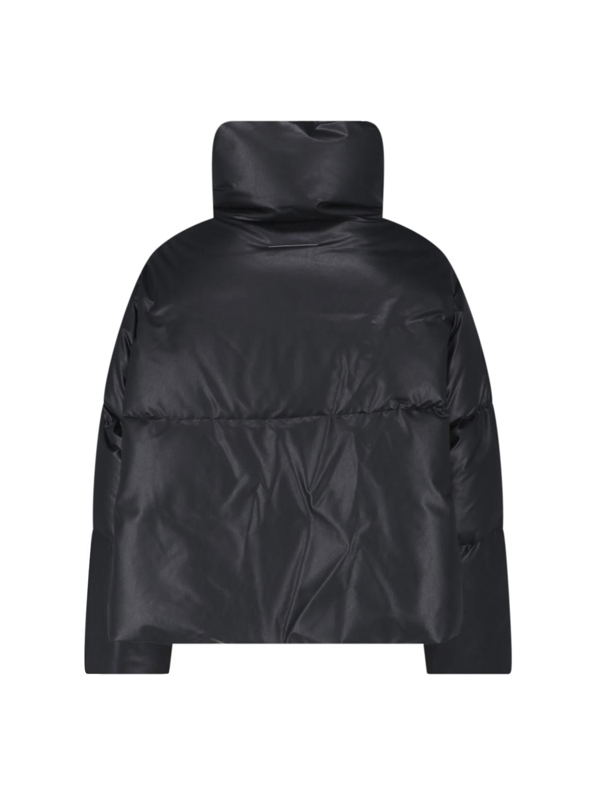 Maison Margiela Black Down Puffer Jacket for Women