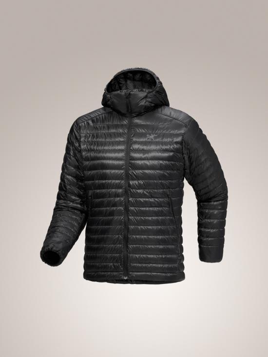 ARC`TERYX Black Short Down Puffer Jacket for Women AJQSM11036 BLK
