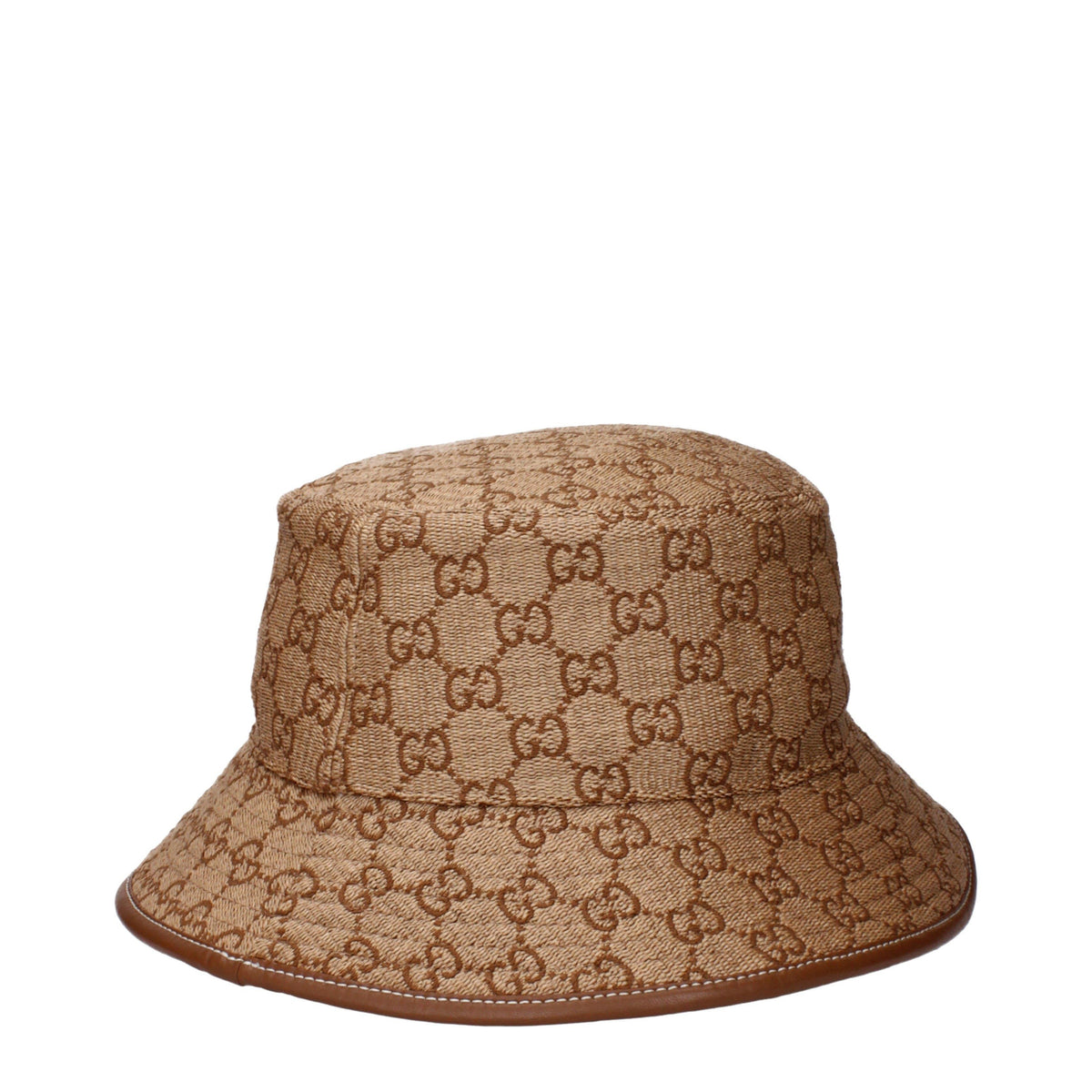 GUCCI Black Canvas Bucket Hat