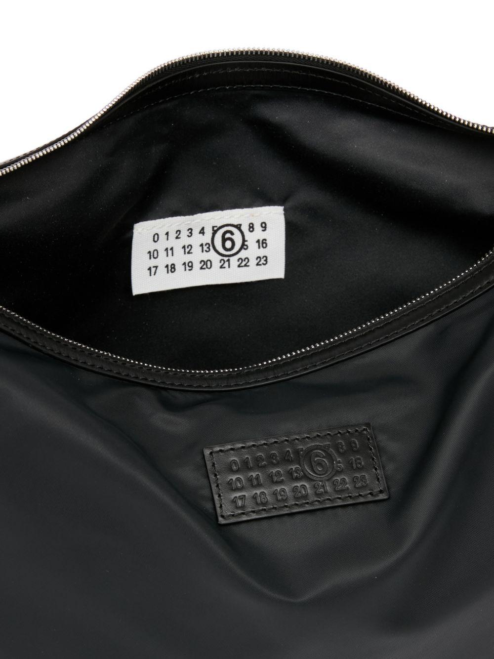 Maison Margiela Black Leather Shoulder Bag