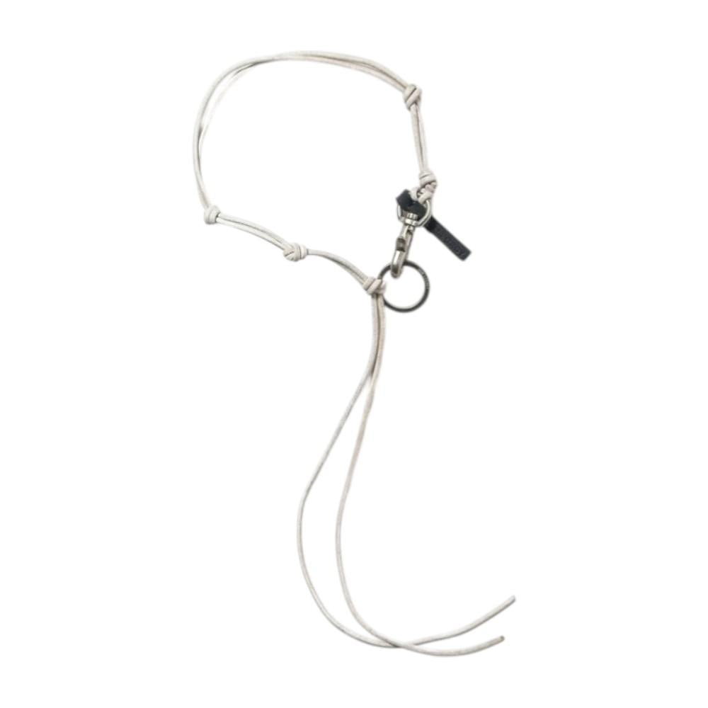 OUR LEGACY Ecru Leather Ladon Necklace/Pendant