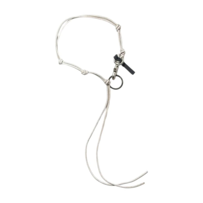 OUR LEGACY Ecru Leather Ladon Necklace/Pendant