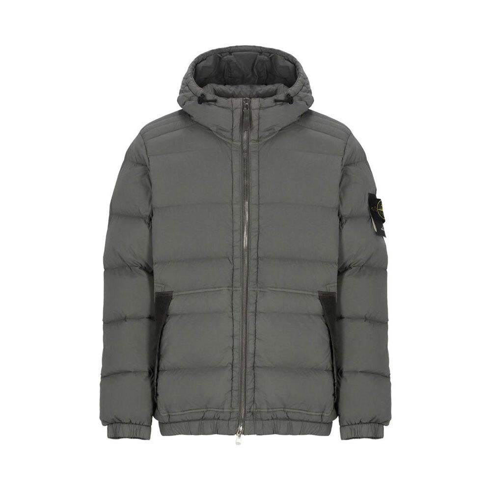STONE ISLAND Seamless Down Puffer Jacket Men Cement 4100040