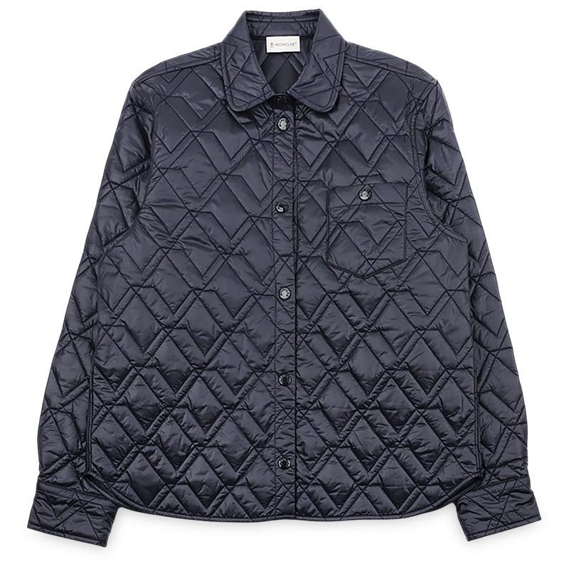 Moncler Women’s Logo Patch Quilted Jacket Navy 2F00001 788UY 778