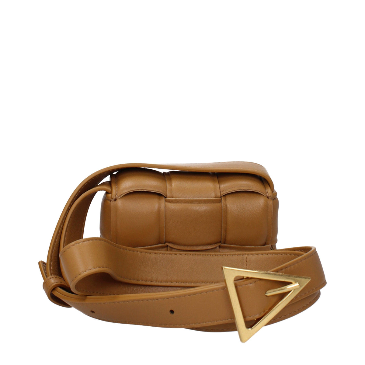 Bottega Veneta Leather Crossbody Bag SS26 Green