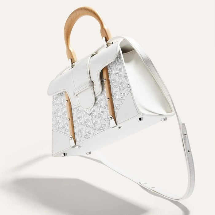 GOYARD Structured Saigon Mini Tote Bag White Women’s SAIGR2 MINTY50 CL50