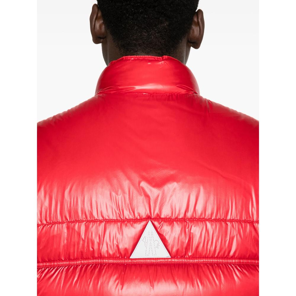 Moncler Down Puffer Vest Men’s Navy Nylon Sleeveless Jacket