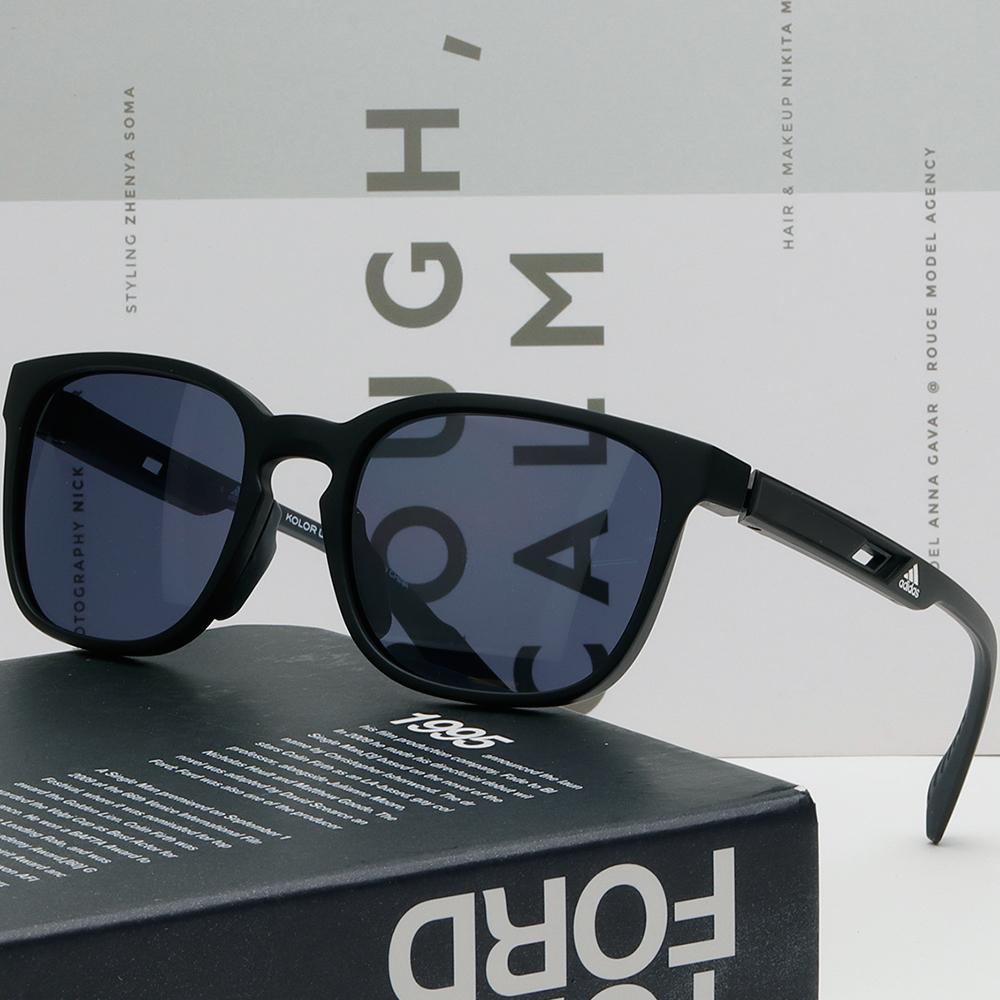 Adidas Sports Rectangle Acetate Sunglasses Asian Fit Unisex SP0033F 02A
