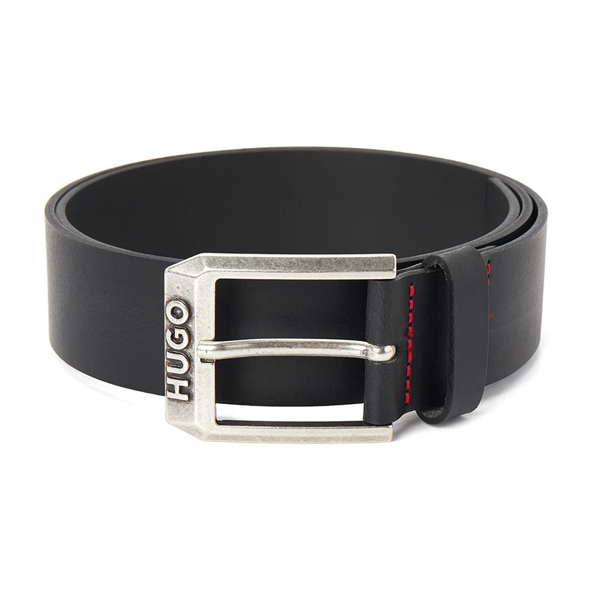 HUGO BOSS Men’s Leather Belt 50480441 001