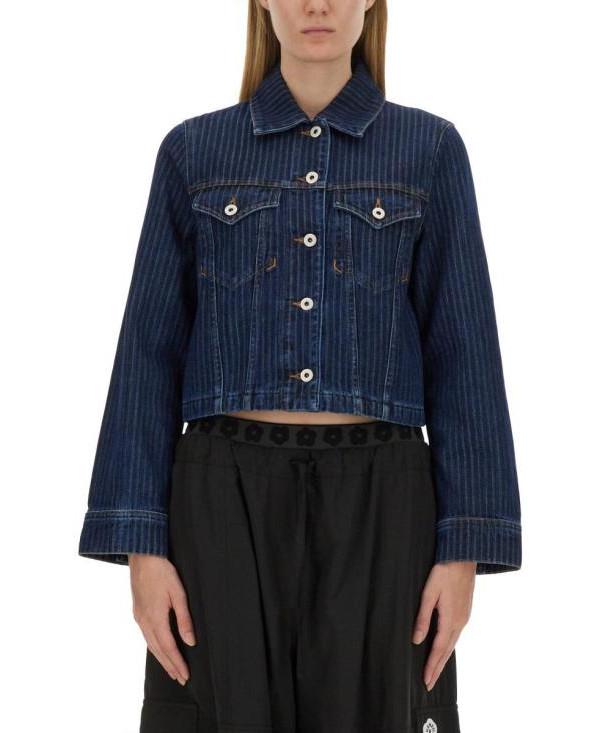 KENZO Stripe Trucker Jacket FE6 2DV245 6F2 DD