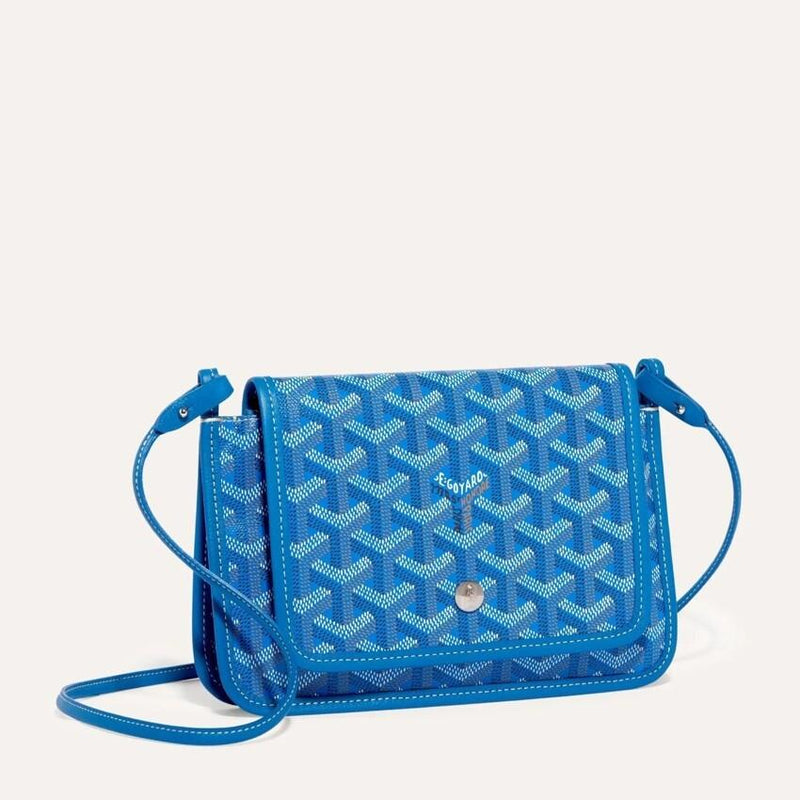GOYARD Green Plumet Clutch Crossbody Bag for Women PLUMET PMLTY 10 CL 10 P