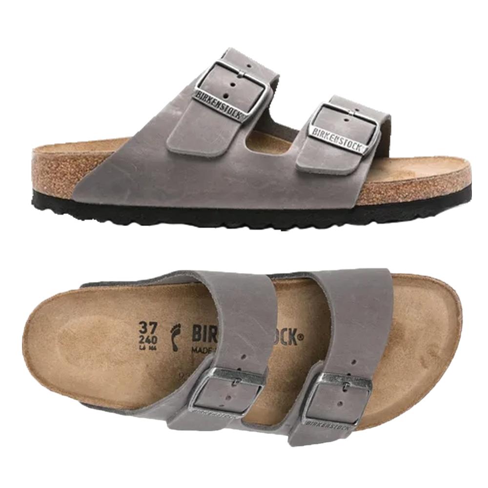 Birkenstock Arizona BS Narrow Fit Sandals Iron 1027026 IRON