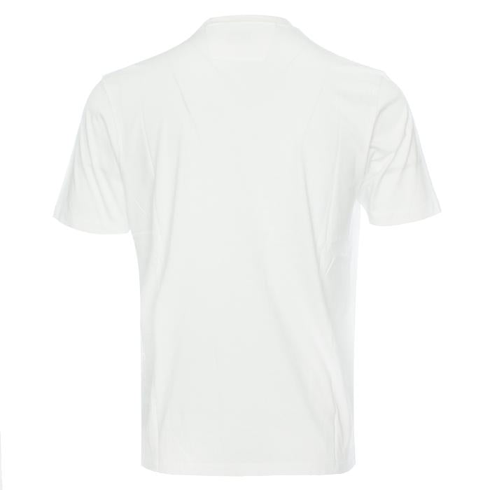 CP Company Vertical Logo Cotton T-Shirt White Men’s Top