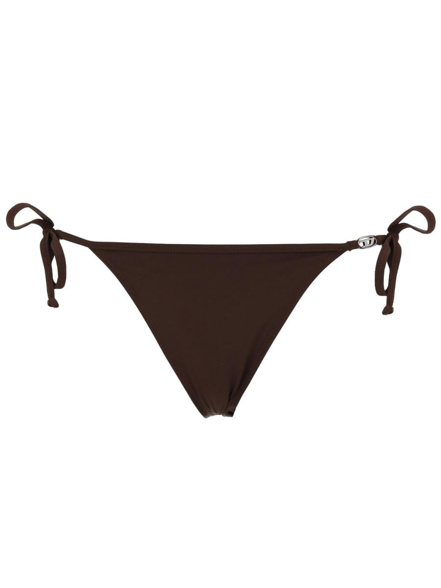 DIESEL Black Strappy Bikini Set Swimwear