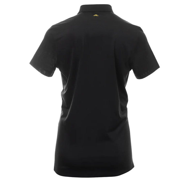 J LINDEBERG Bridge Regular Fit Polo T-Shirt Black