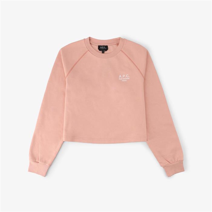A.P.C. Oona Logo Women’s Sweatshirt Navy Cotton