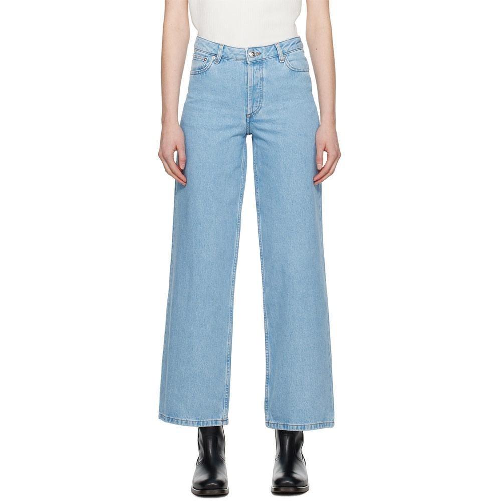 A.P.C. Elizabeth Denim Pants Women COGYH F09181 IAB