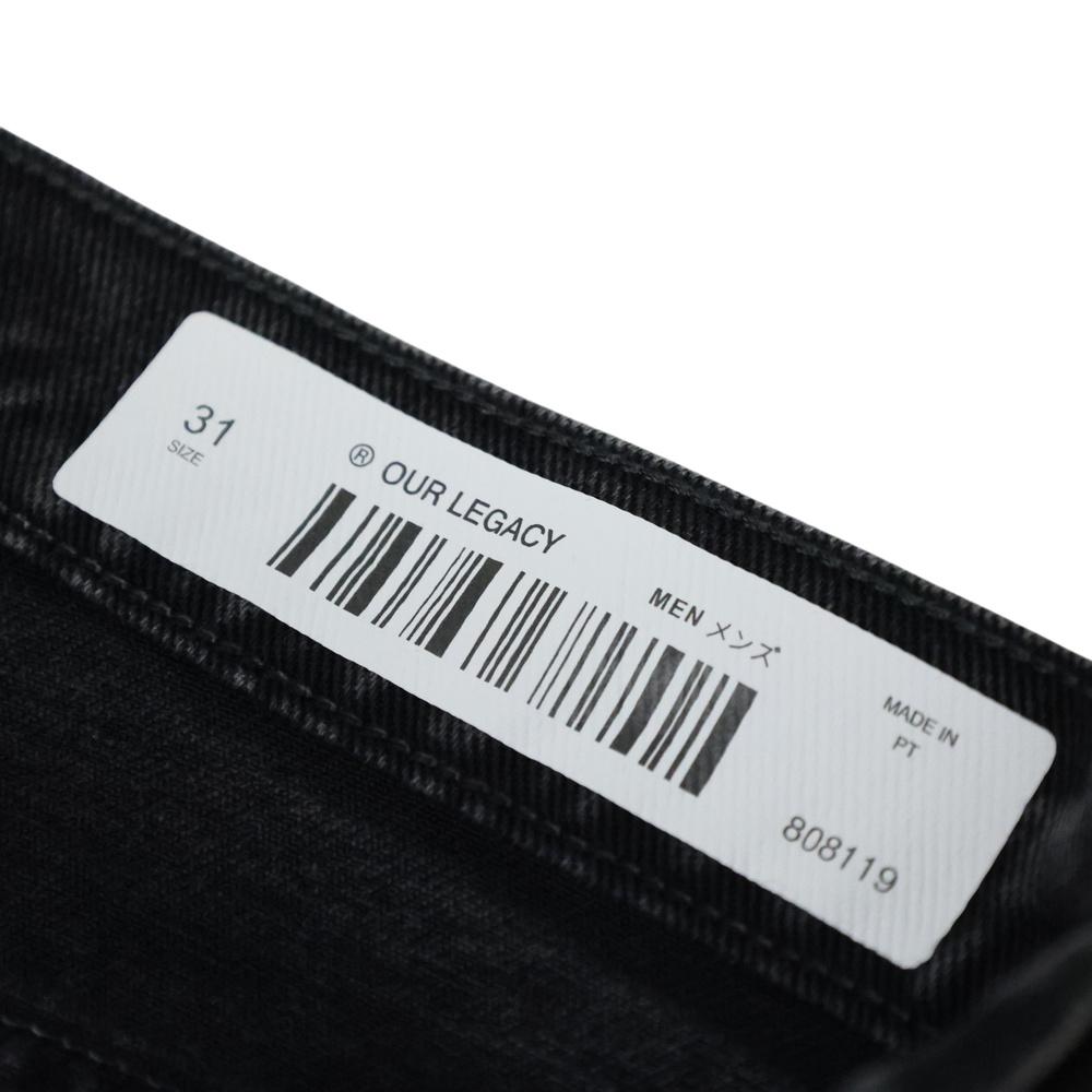 OUR LEGACY Nebula Wash Bast Cut Men’s Denim Jeans