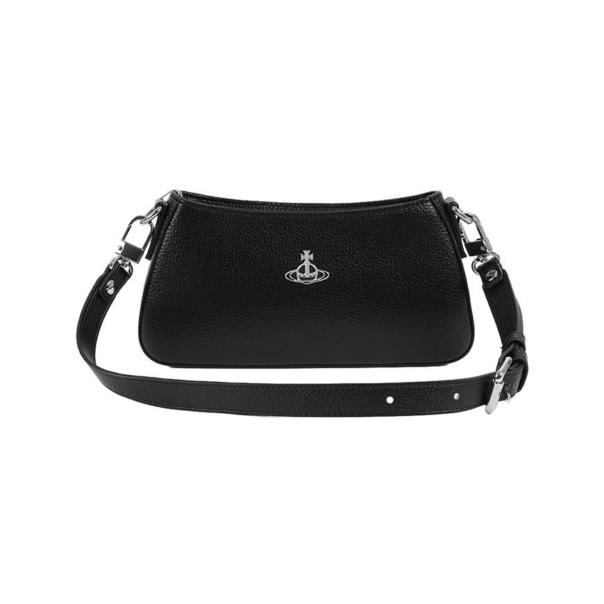 Vivienne Westwood Women's Tasha Grained Leather Shoulder Bag
