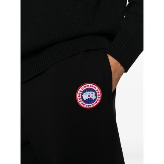 Canada Goose Black Fleece Jogger Sweatpants for Men