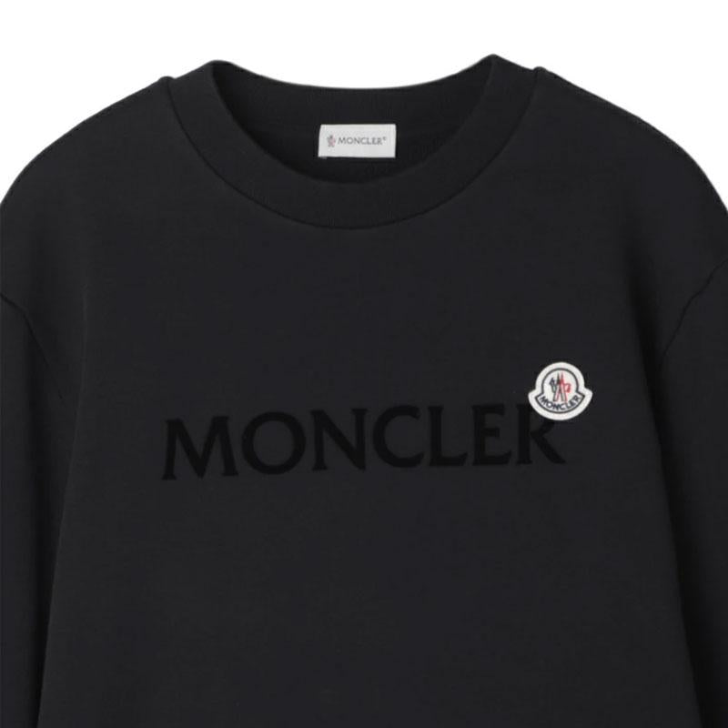 Moncler Men’s Crewneck Sweatshirt Black 8G00040 809KR 999