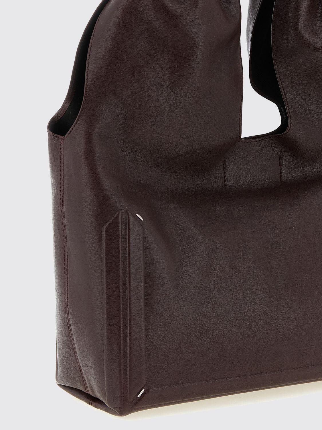 Maison Margiela Brown Leather Shoulder Bag