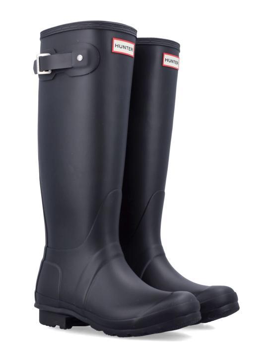 HUNTER Classic Rubber Rain Boots for Women WFT1000RMABLK BLACK DOM