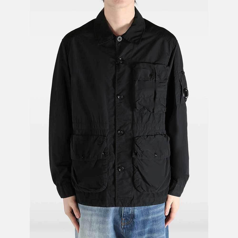 CP Company Flat Nylon Windbreaker Jacket Men’s 20CMOW015A 005991G 999