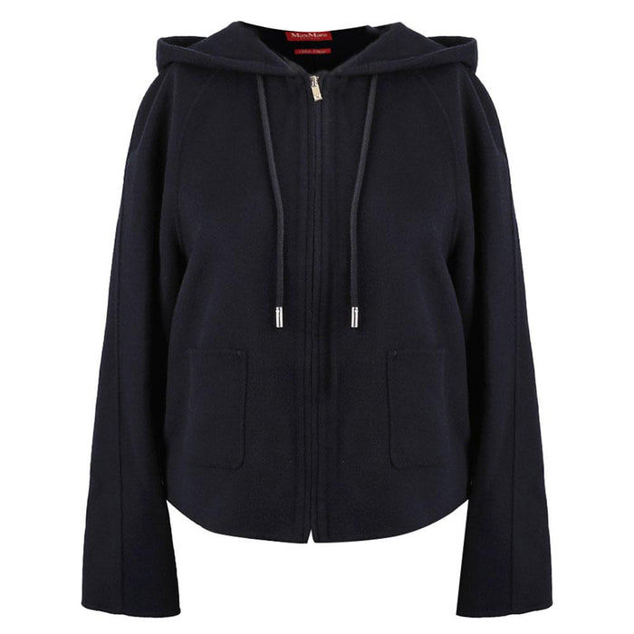 Max Mara Studio Women's Hooded Zip-Up Short Coat MSTRADENTE 006