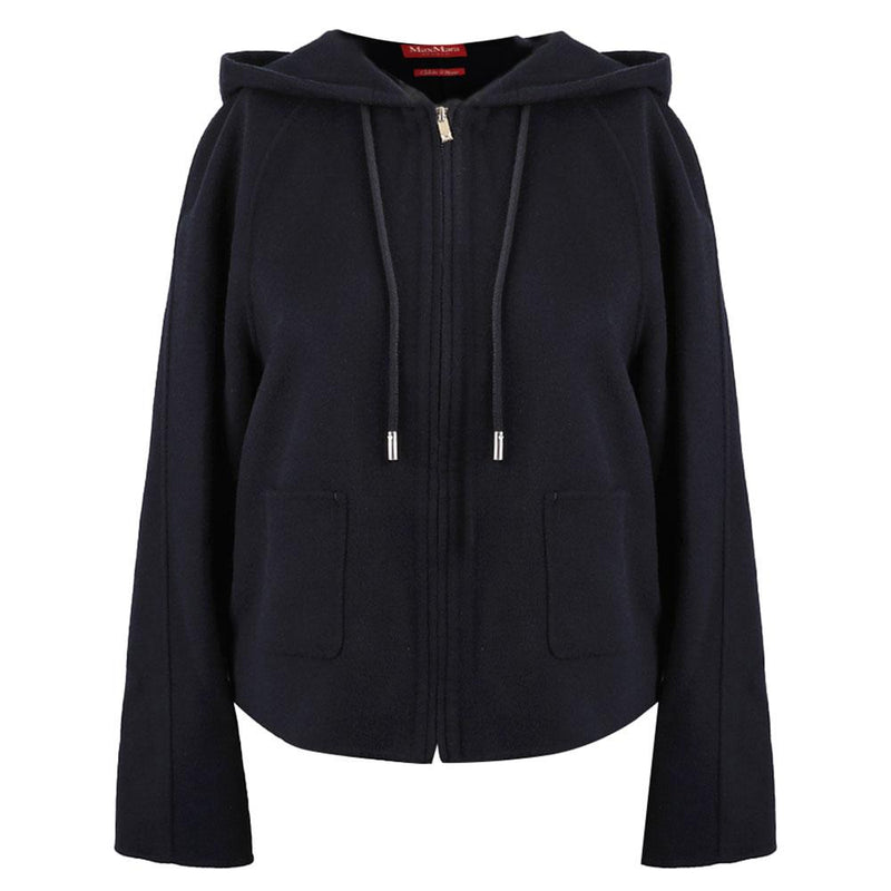 Max Mara Studio Women's Hooded Zip-Up Short Coat MSTRADENTE 006