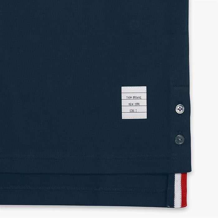 THOM BROWNE RWB Pocket Short Sleeve T-Shirt Navy