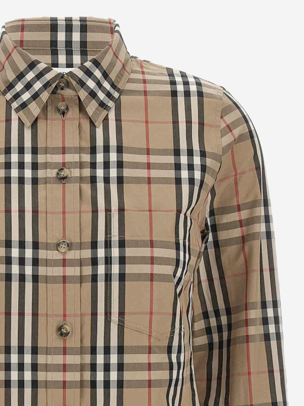 BURBERRY Archive Beige Check Long Sleeve Shirt