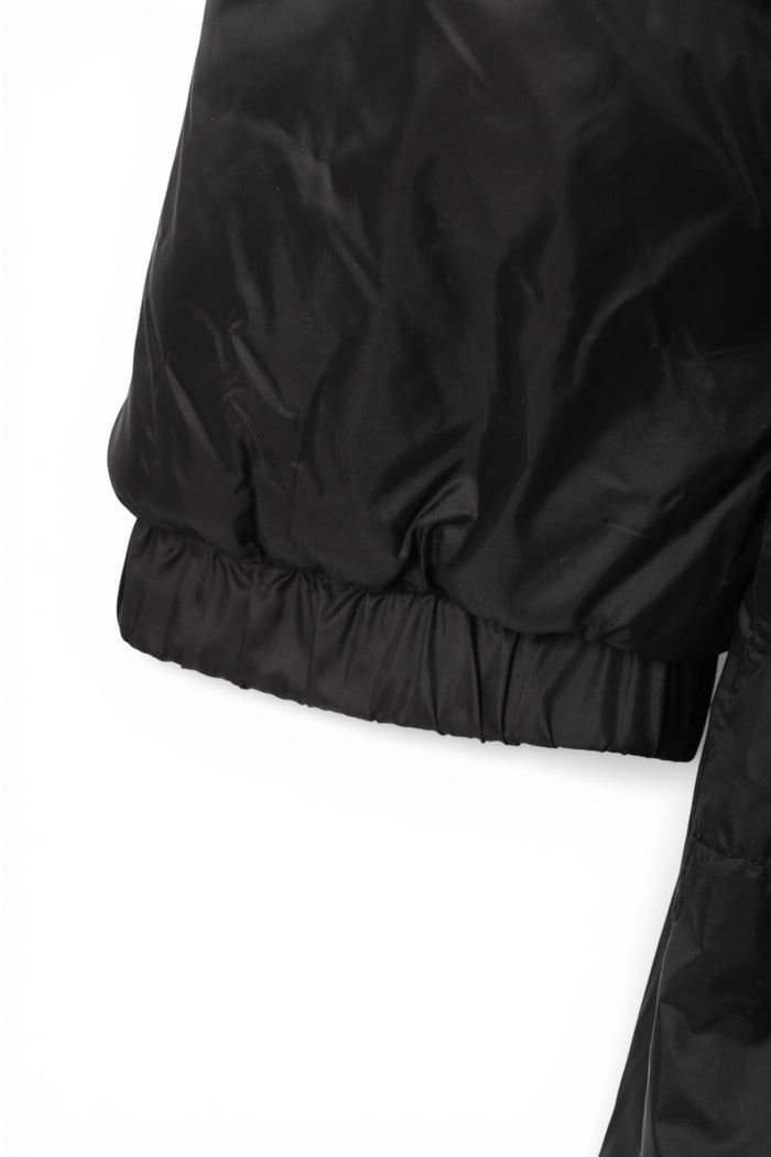 Rick Owens DRKSHDW Sealed Black Nylon Windbreaker Coat