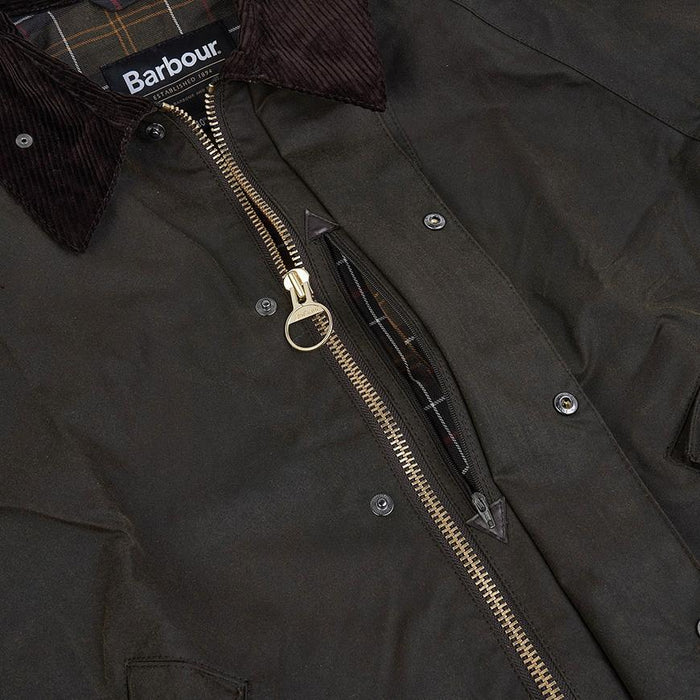Barbour Men’s Transport Wax Jacket MWX1678 OL51