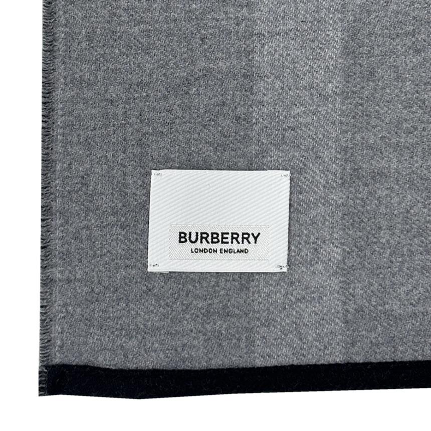 BURBERRY Reversible Black Poncho Cape Jacket