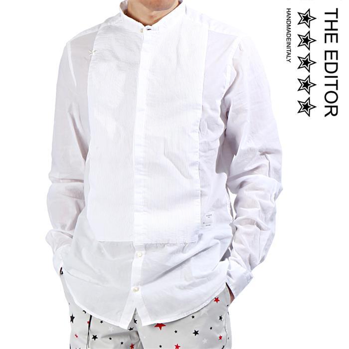 The Editor Men’s Star Point Long Sleeve Shirt 1306 1 4434