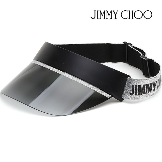 Jimmy Choo Black Silver-Pearl Visor Sun Cap Sunglasses Golf Hiking